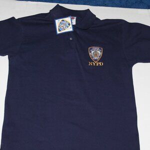 NEW NYPD Blue Polo Shirt w/Patch